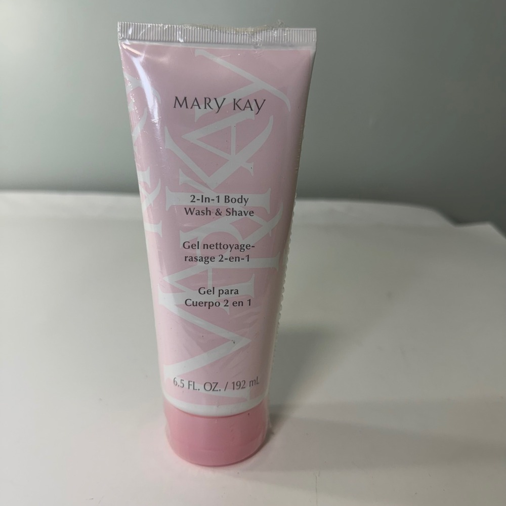 Mary Kay 2-In-1 Body Wash &‎ Shave Gel Pink 6.5 fl oz 192 ml New Sealed